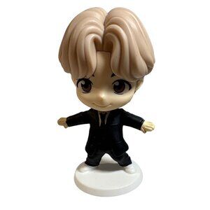 BTS Jungkook McDonalds 2025 Toy Blonde Hair Black Suit Happy Meal Toy